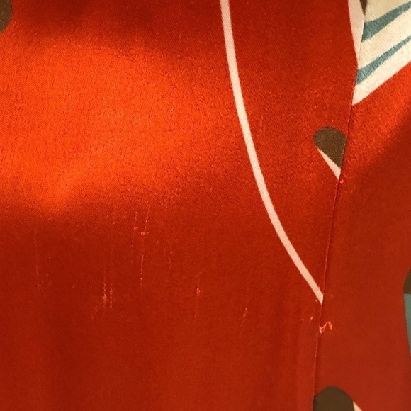 Anthropologie Siyu Palm Printed Jacket Duster, Size 6 - Picture 9 of 9